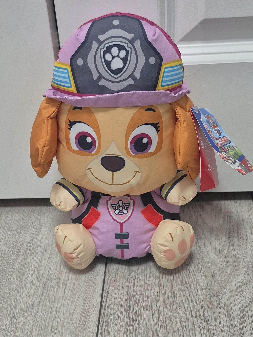 Nickelodeon Paw Patrol Fire Rescue Skye Swisheez Plush Stuffed Animal New